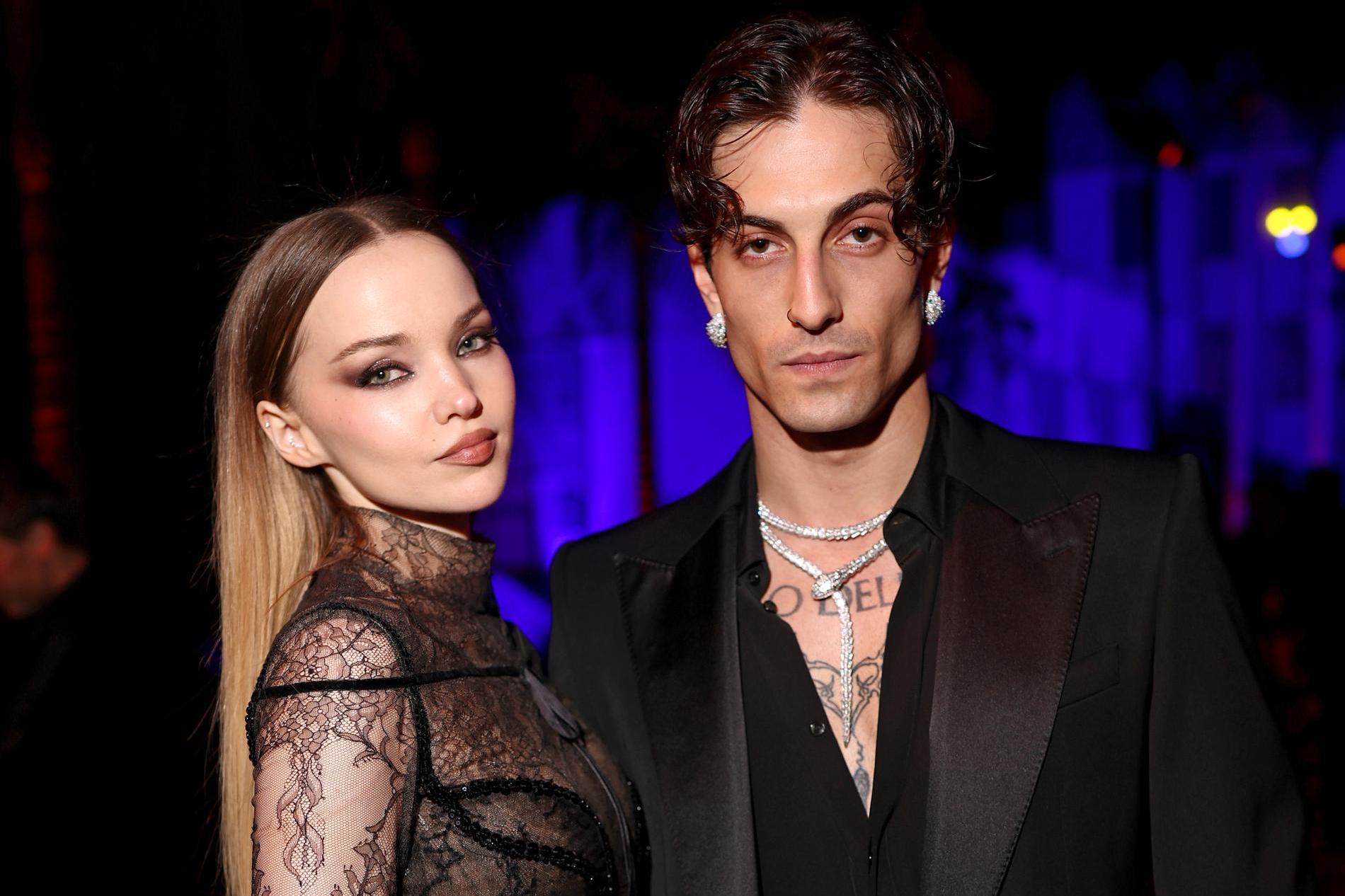 Дамиано Давид с возлюбленной. Фото: Getty Images