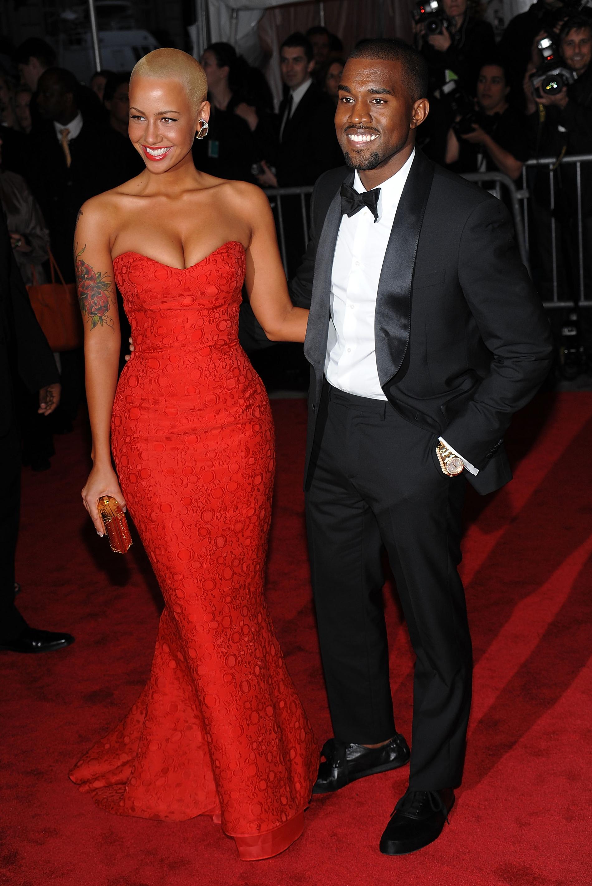 Эмбер Роуз и Канье Уэст. Фото: Getty Images