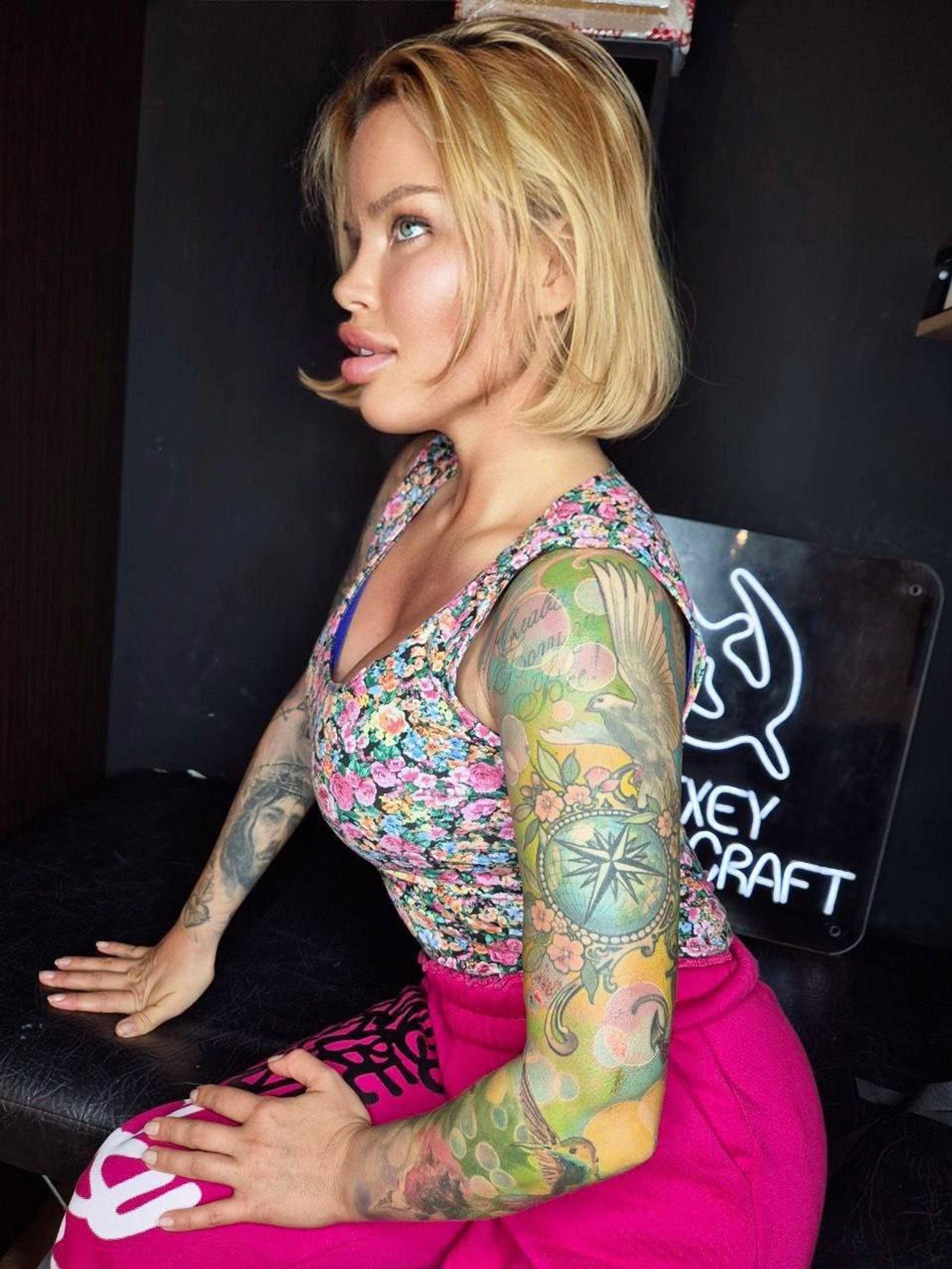 Олеся Малибу. Фото: Telegram-канал Олеси Малибу