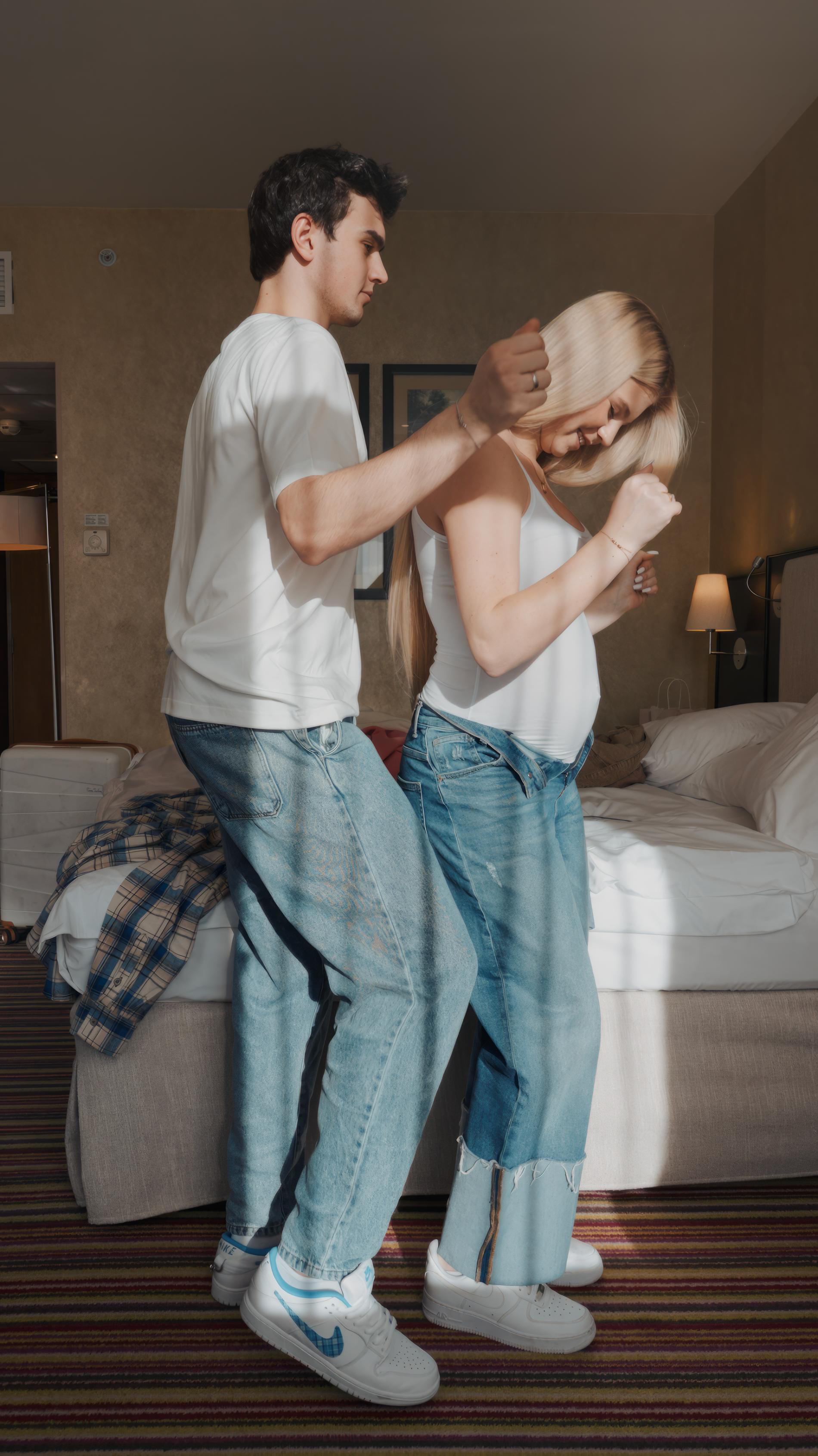 Макар Игнатов и Александра Трусова. Фото: архив пресс-службы