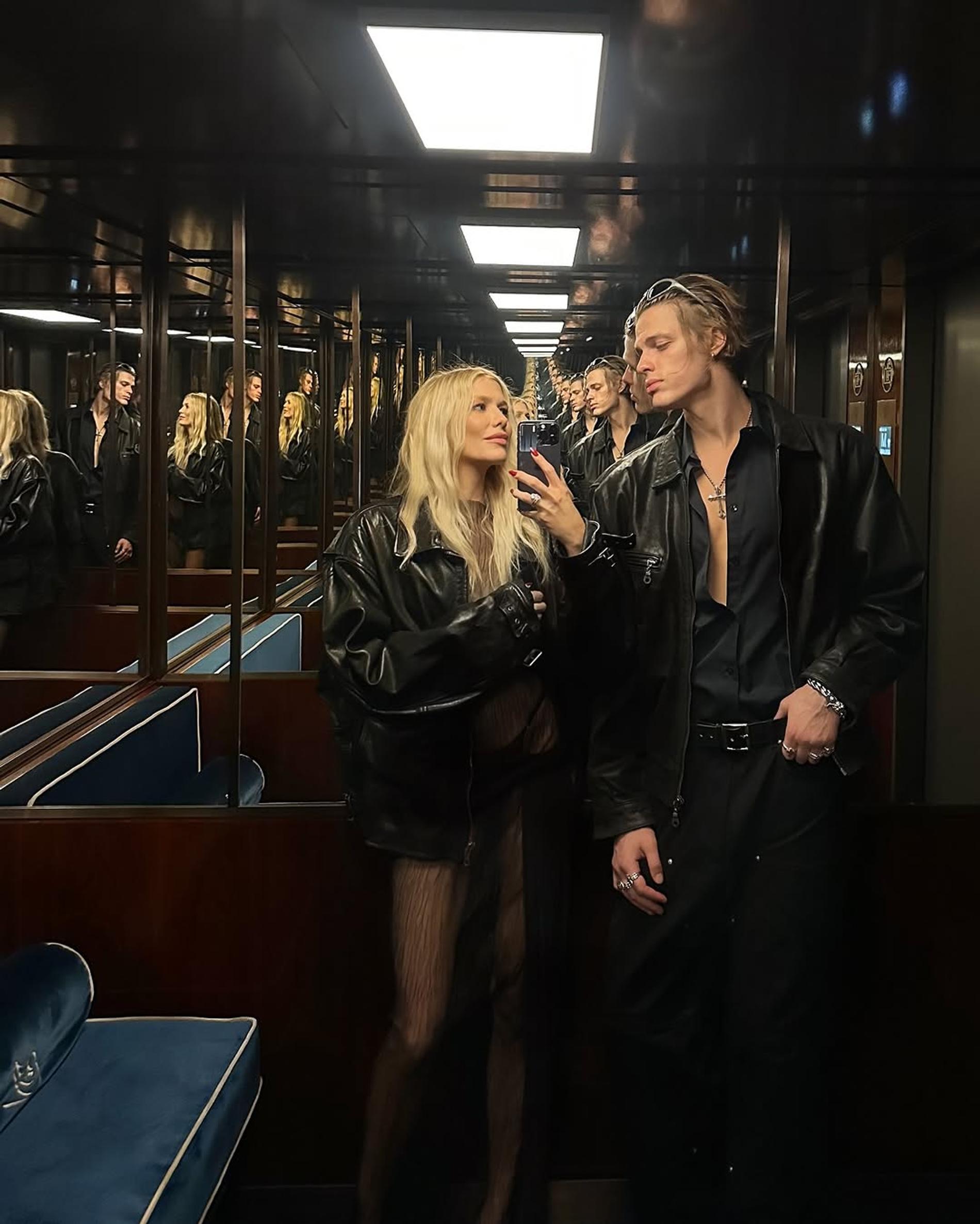 Лена Перминова и Тарас Романов. Фото: Instagram (запрещён в РФ) @tarasromanov