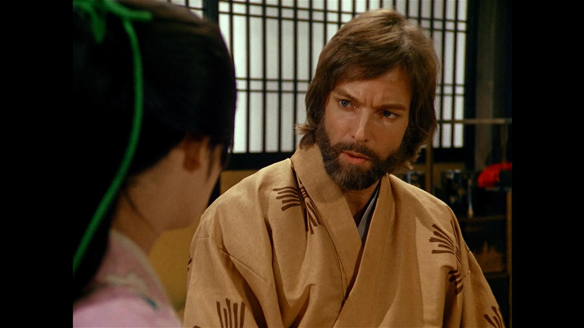 Ричард Чемберлен в роли Джона Блэкторна в сериале «Сёгун».