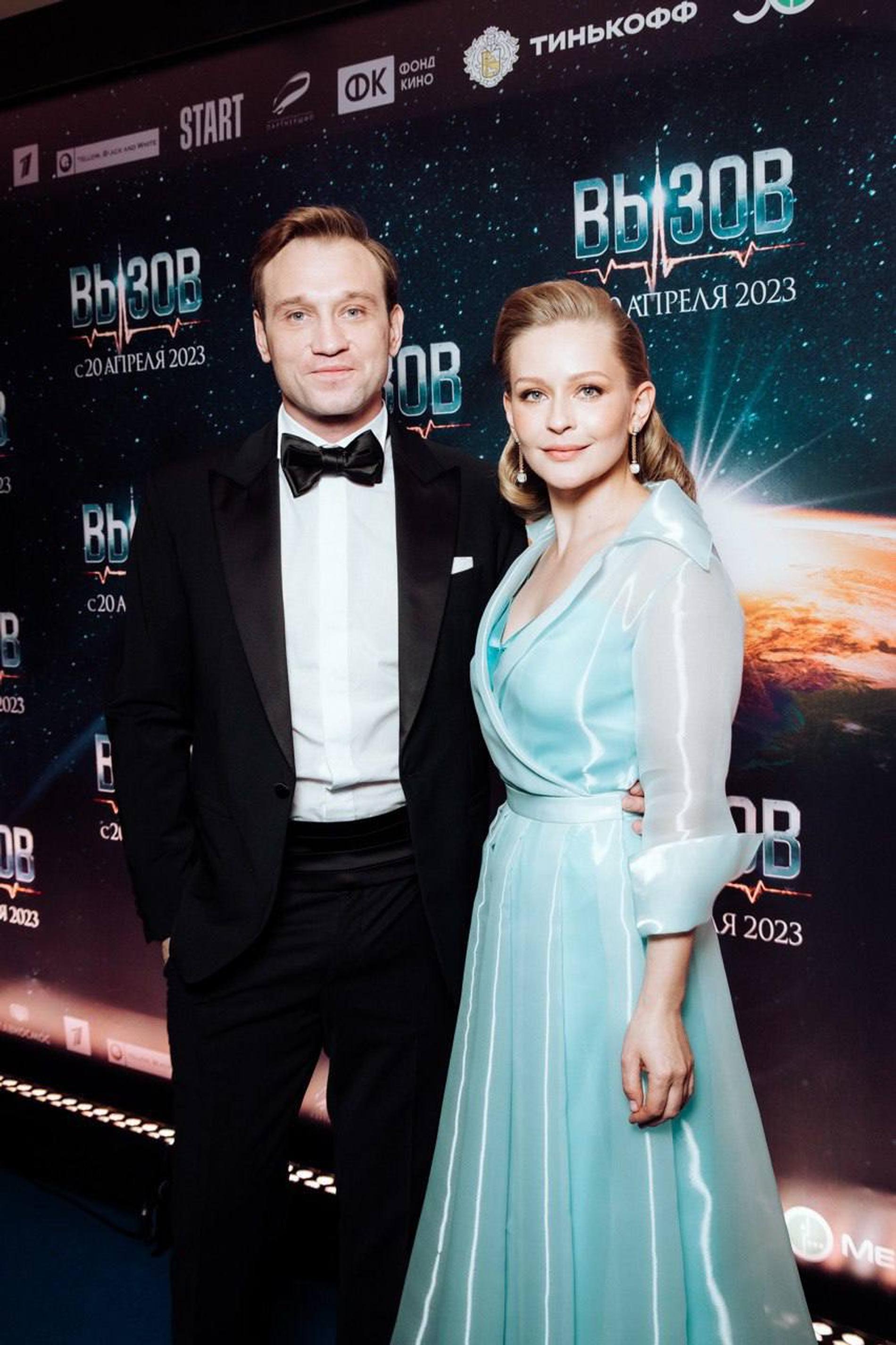 Юлия Пересильд и Михаил Тройник. Фото: Инстаграм* @juliaperesild