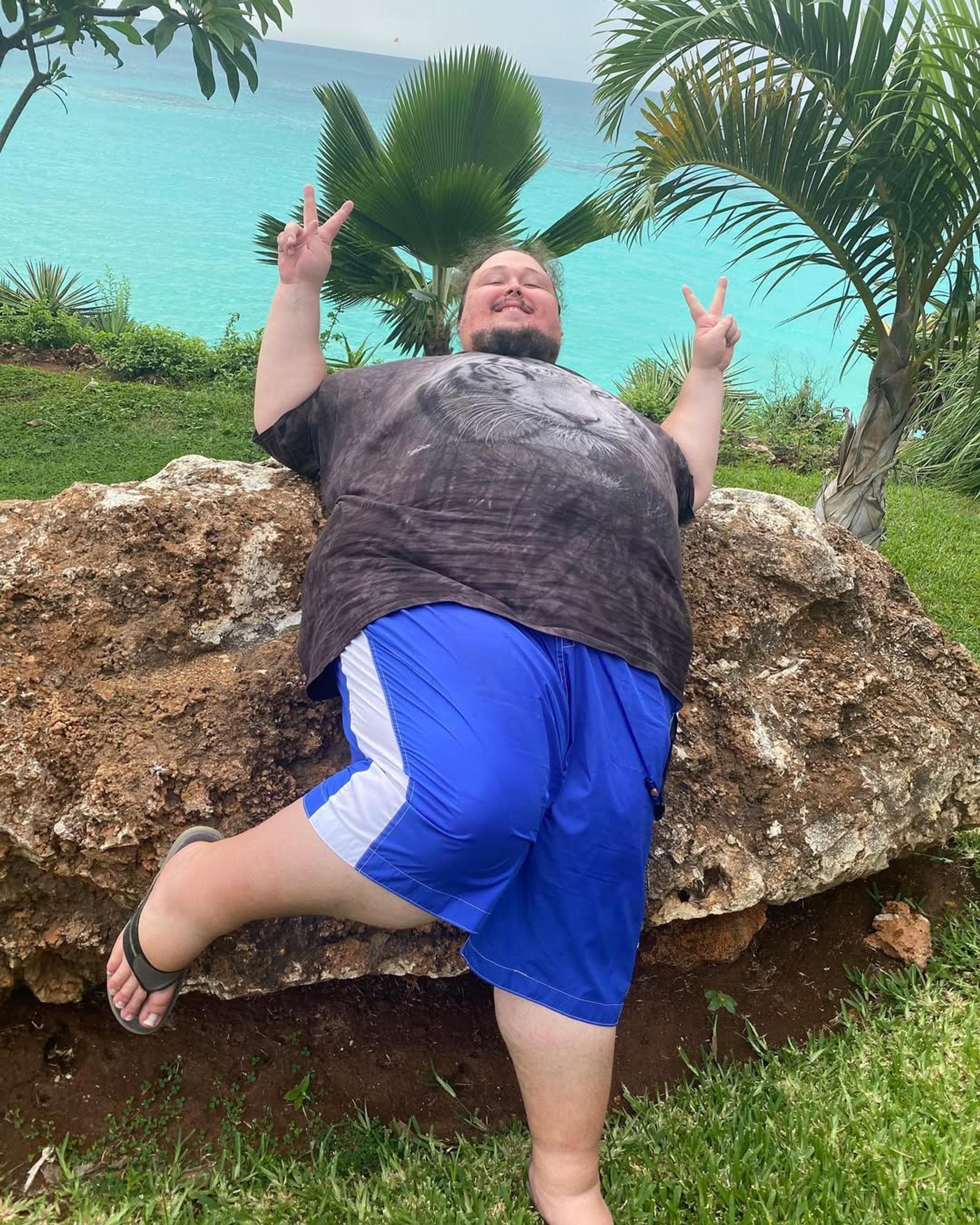 Ещё несколько лет назад вес Луки Затравкина превышал 200 килограммов. Фото: Инстаграм* @lukasafronovofficial