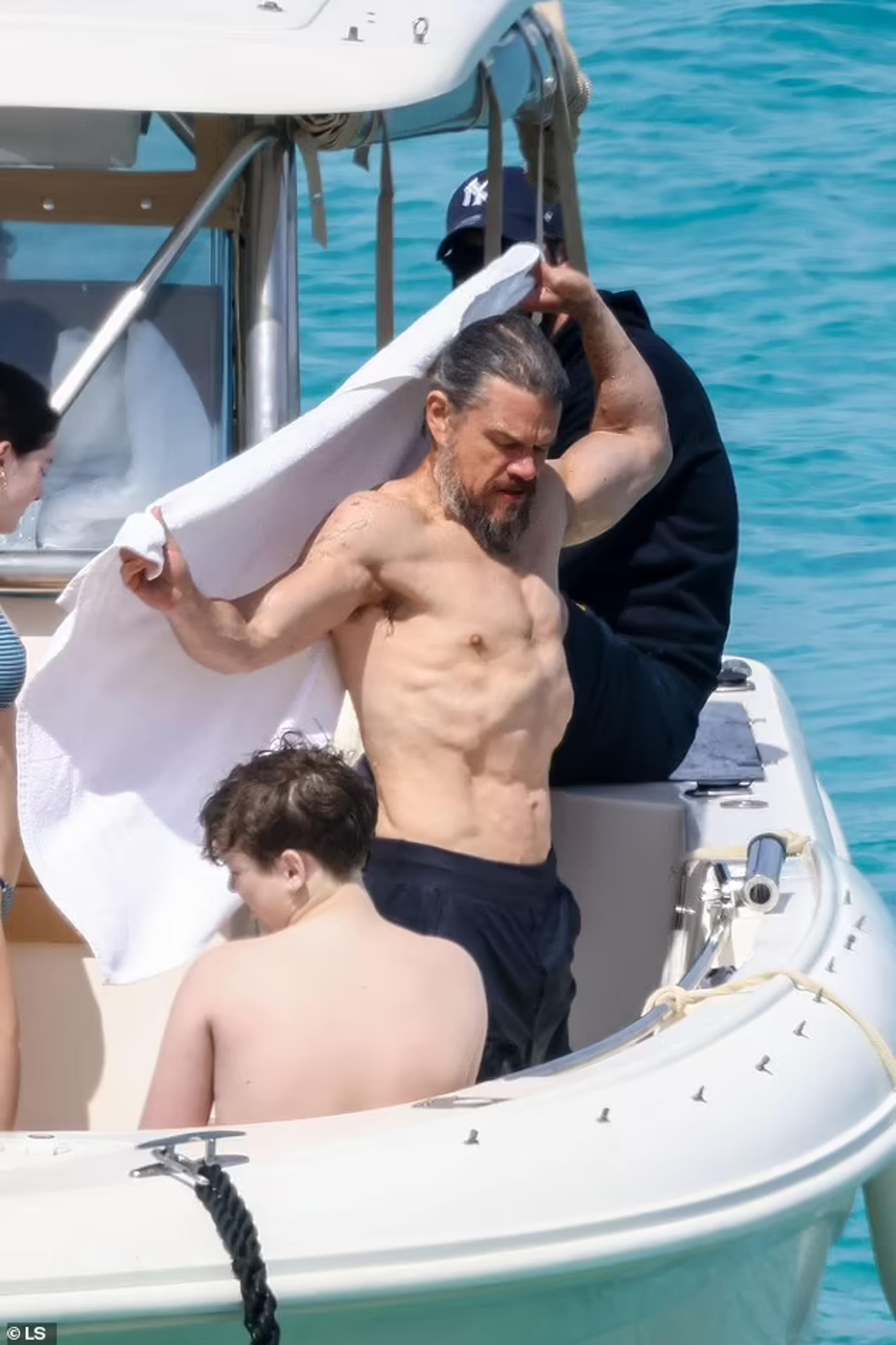 Мэии Деймон на отдыхе в Италии. Фото: Daily Mail