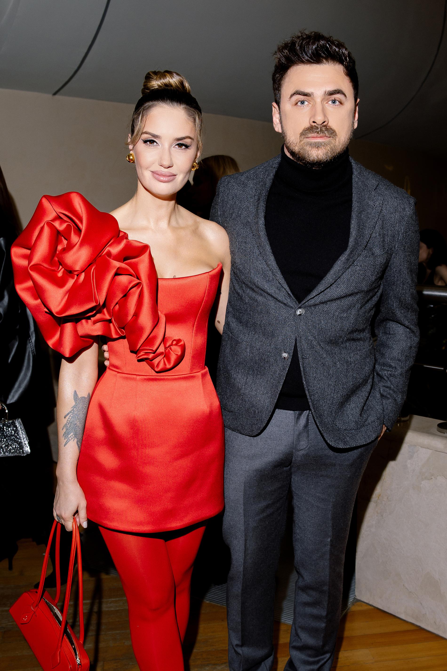 Агата Муцениеце и Пётр Дранга. Фото: Voice