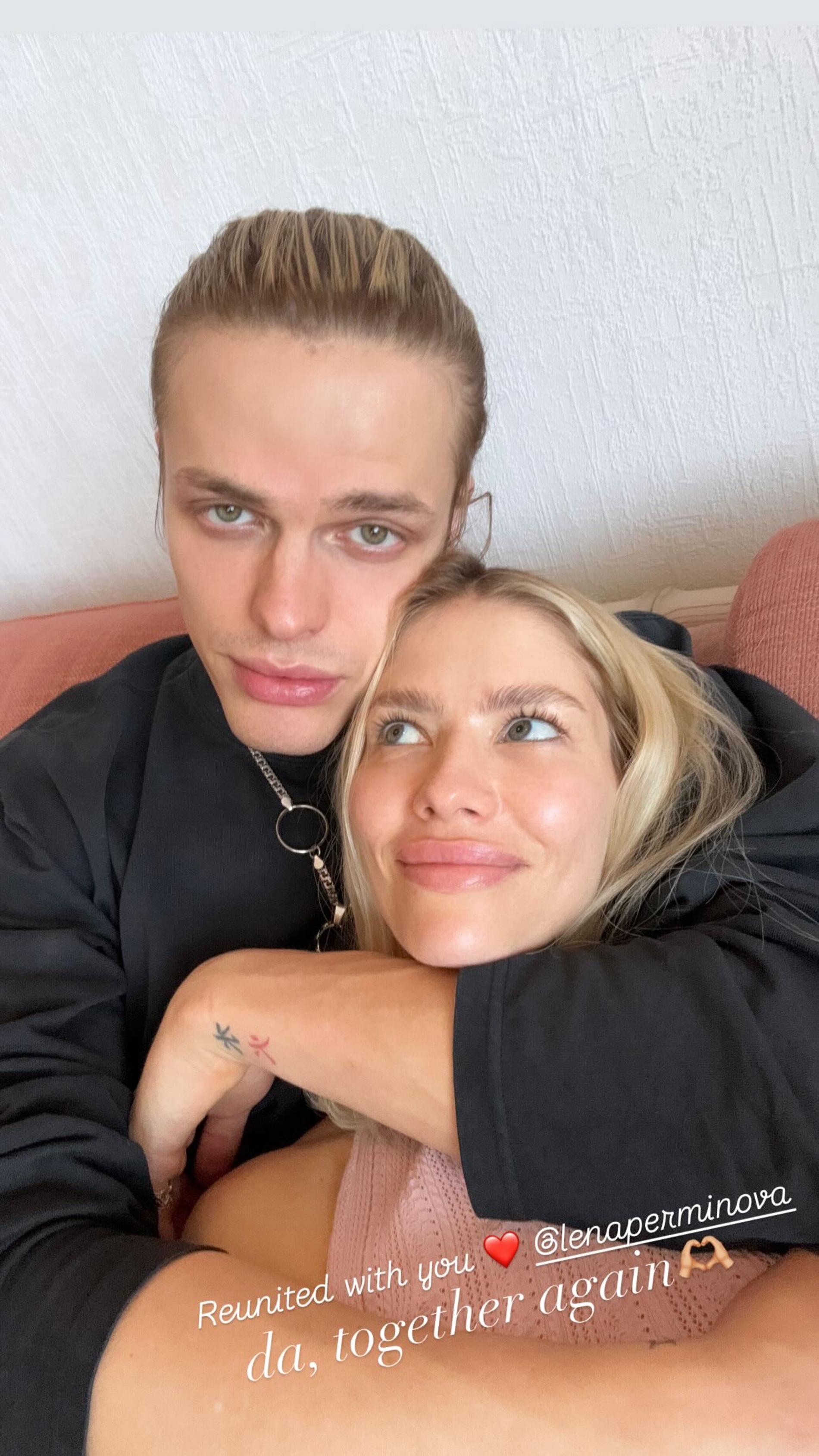 Тарас Романов и Елена Перминова. Фото: Инстаграм (запрещен в РФ) @lenaperminova