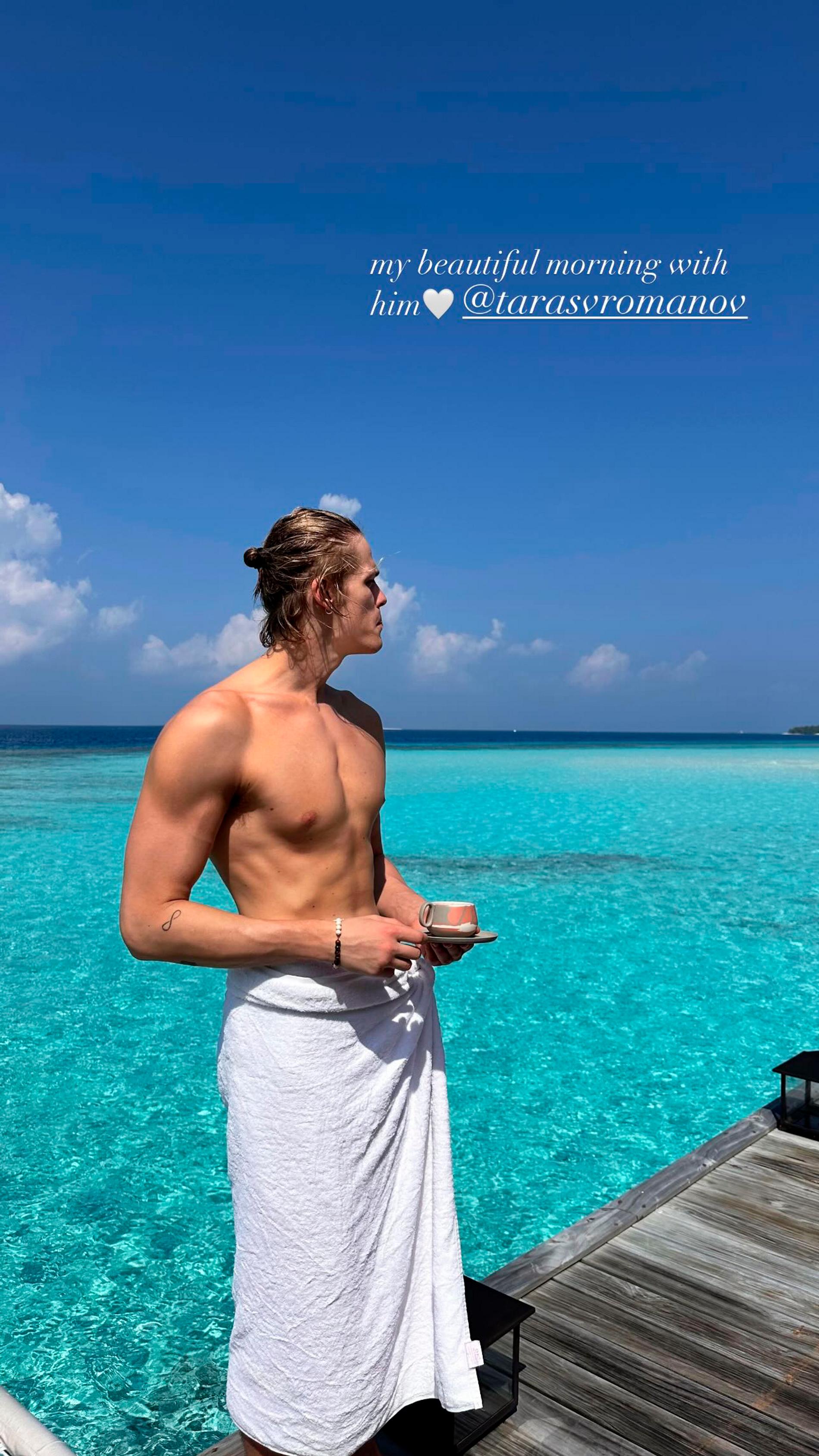 Тарас Романов. Фото: Инстаграм (запрещен в РФ) @lenaperminova