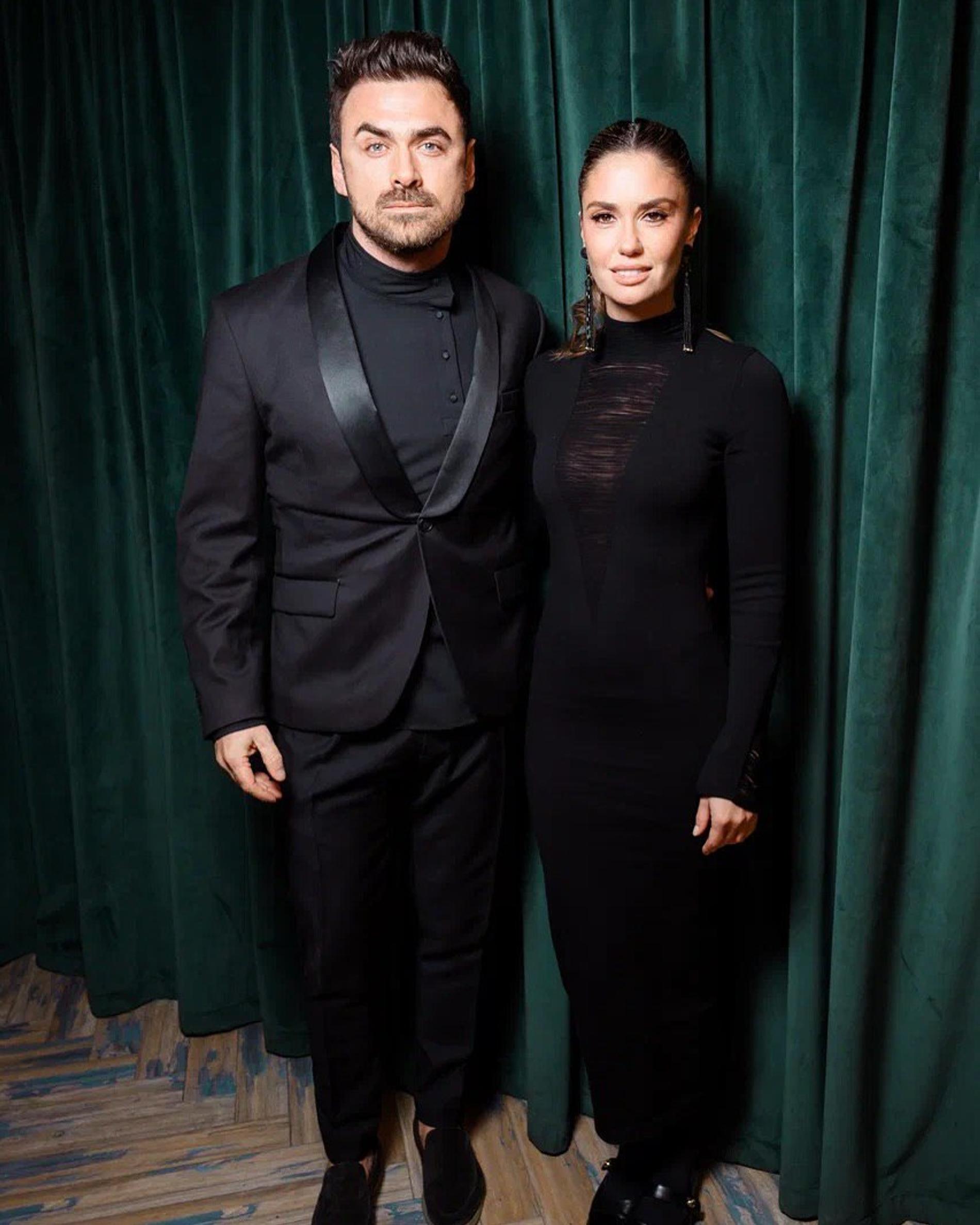 Агата Муцениеце c Петром Дрангой. Фото: Инстаграм* @agataagata