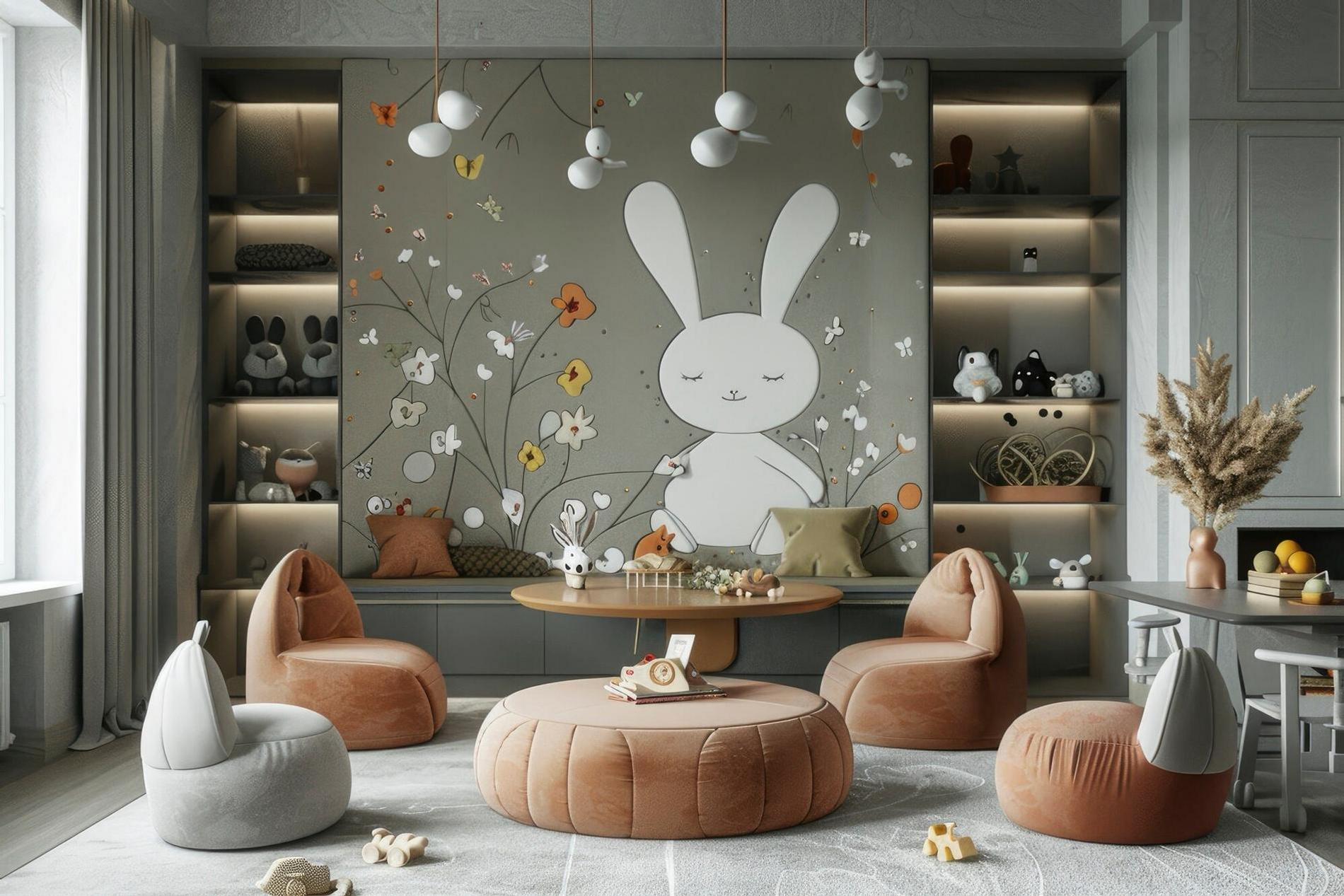 Детская. Модный интерьер. Фото: freepik.com