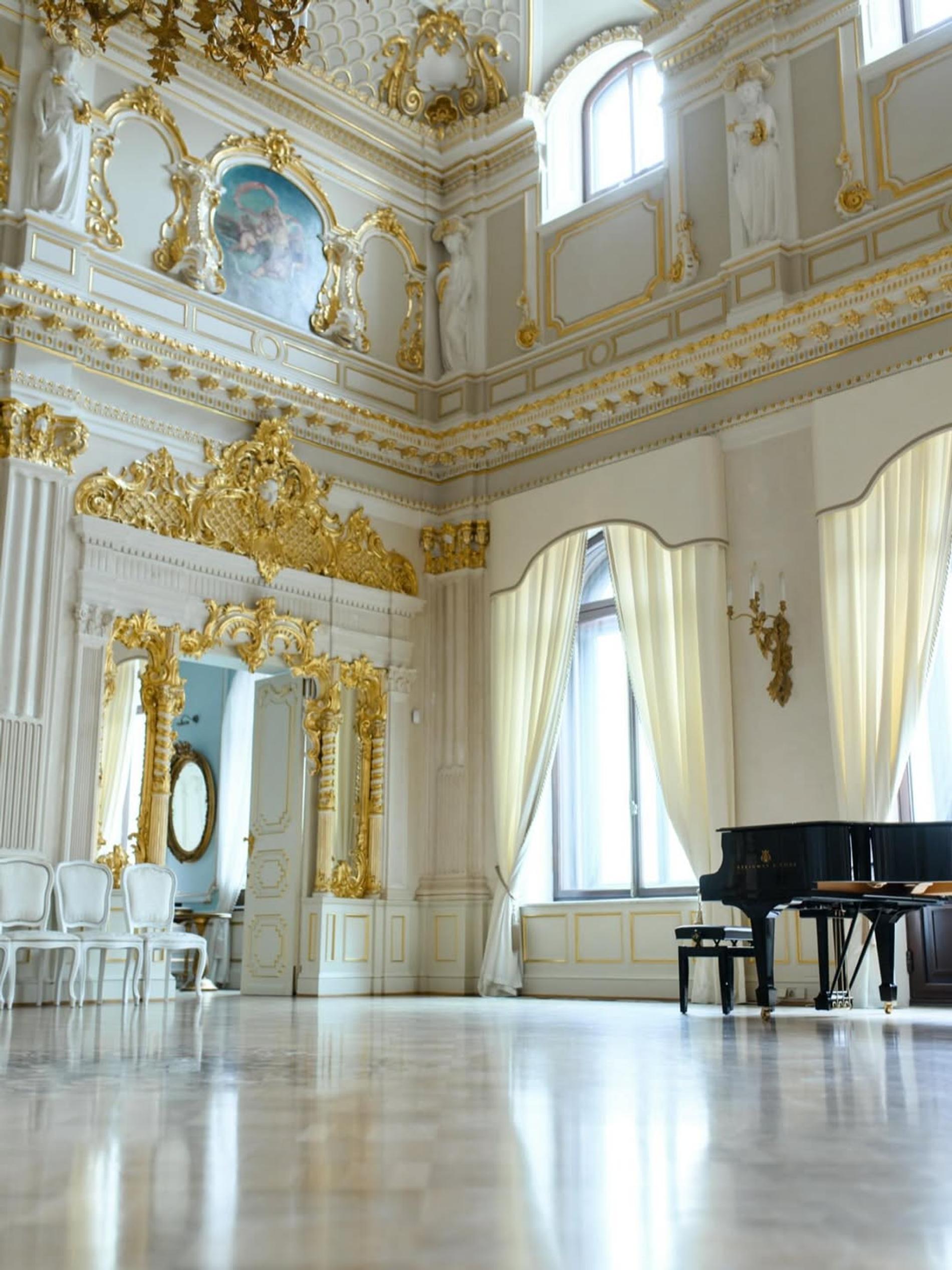 Особняк Мясникова, где должна пройти свадьба. Фото: Инстаграм (запрещён в РФ) @volochkova_art