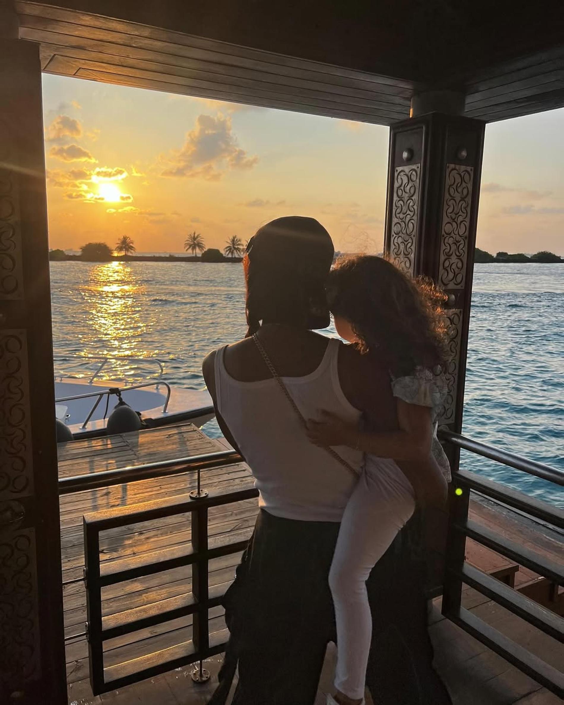 Наоми Кэмпбелл с дочерью. Фото: Инстаграм* @naomi