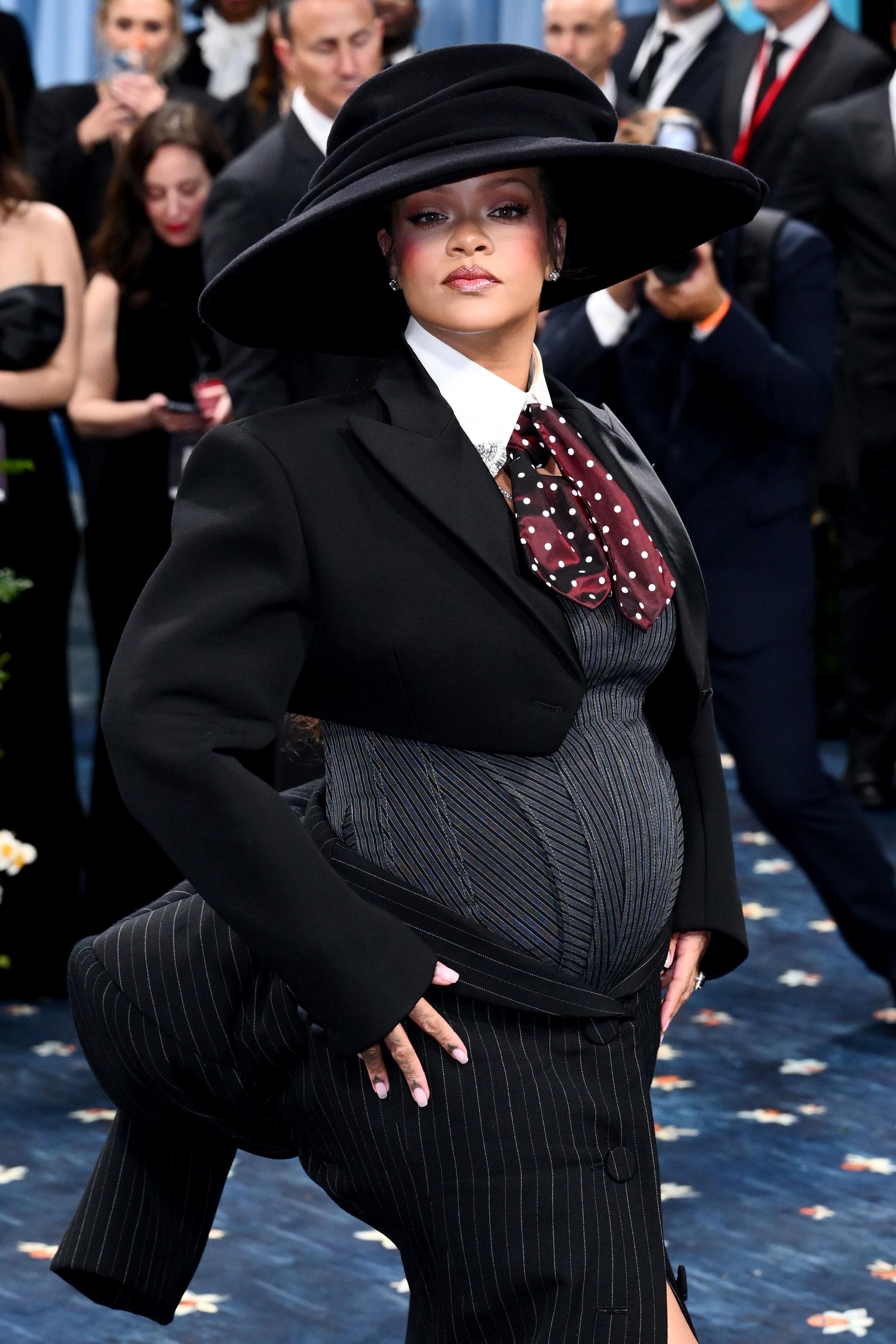 Рианна на Met Gala-2025. Фото: Getty Images