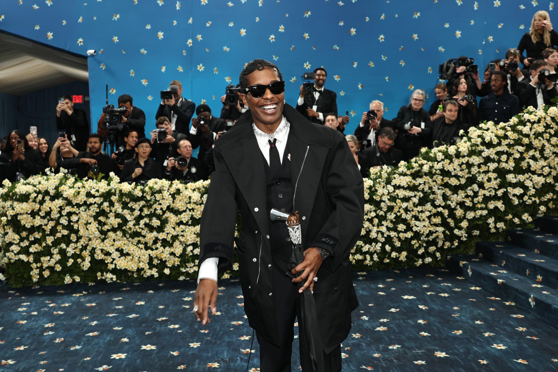 A$AP Rocky на Met Gala. Фото: Getty Images