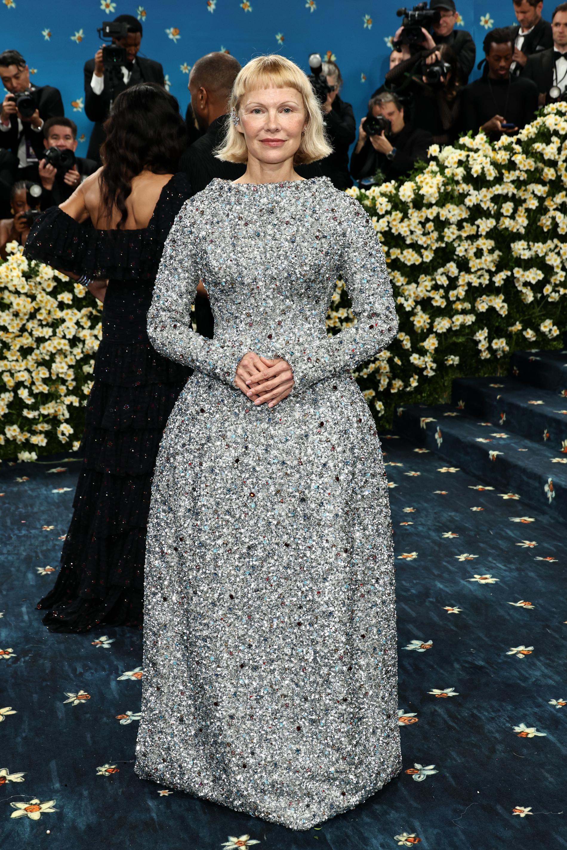 Памела Андерсон на Met Gala. Фото: Getty Images
