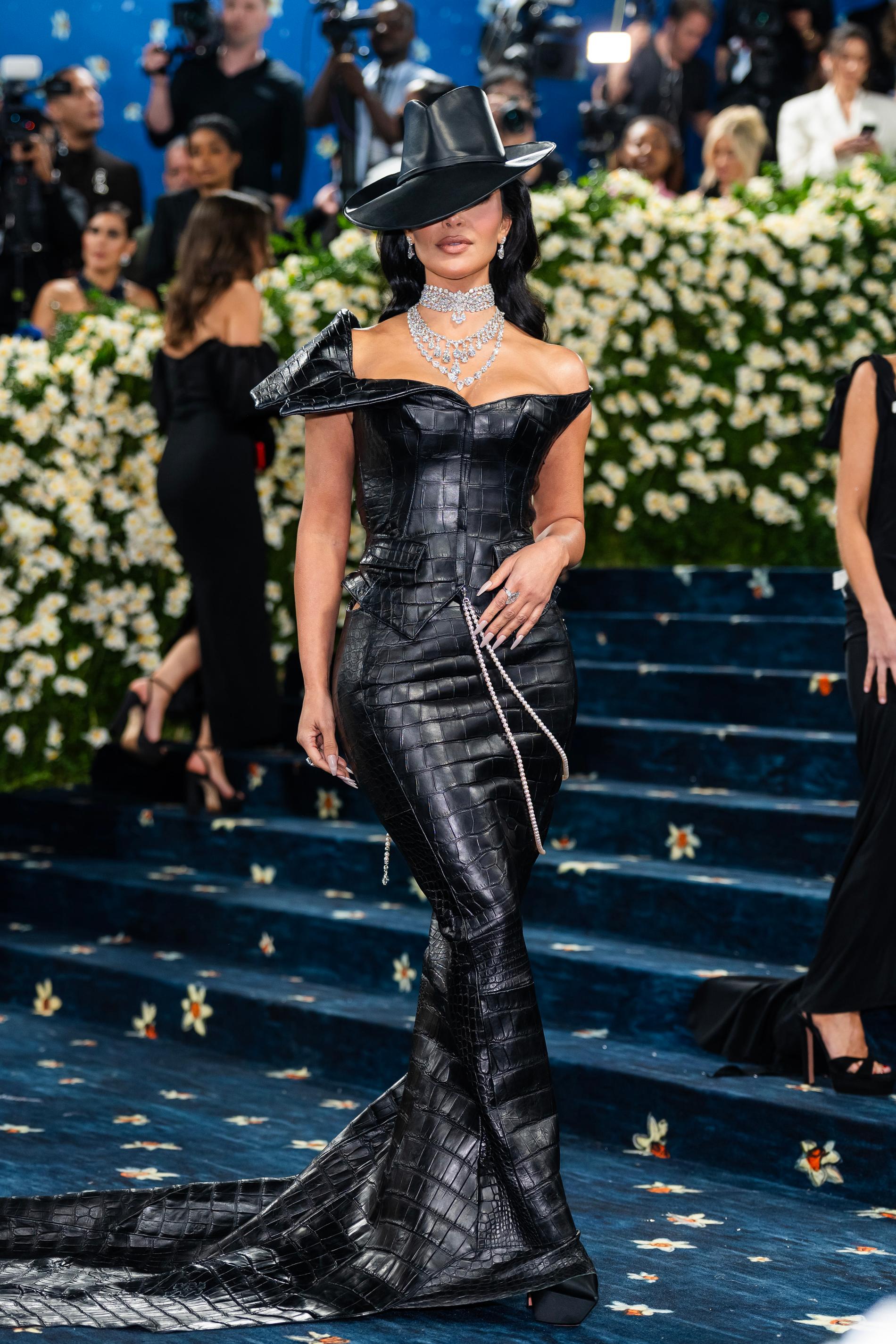 Ким Кардашьян на Met Gala. Фото: Getty Images