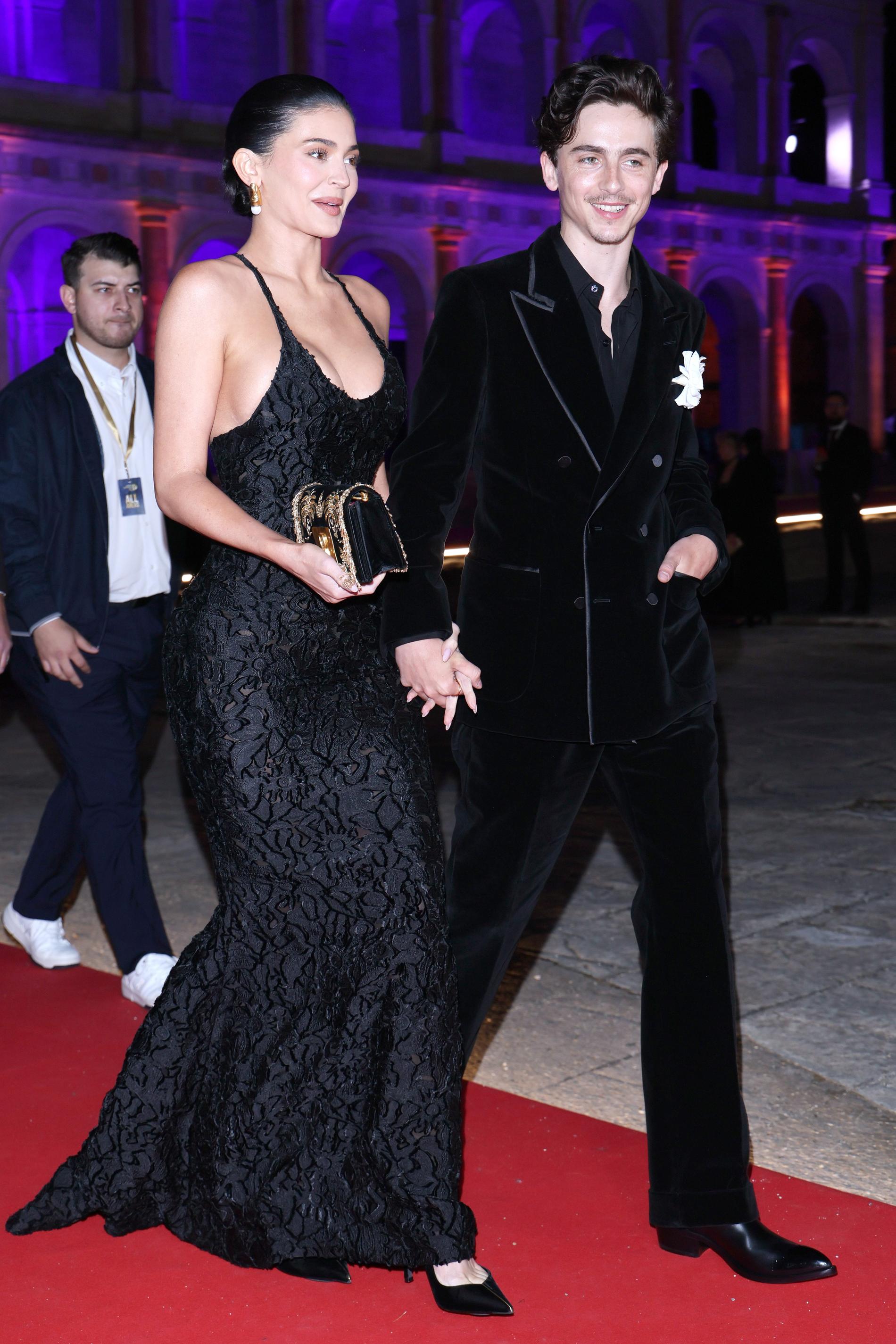 Кайли Дженнер и Тимоти Шаламе. Фото: Getty Images