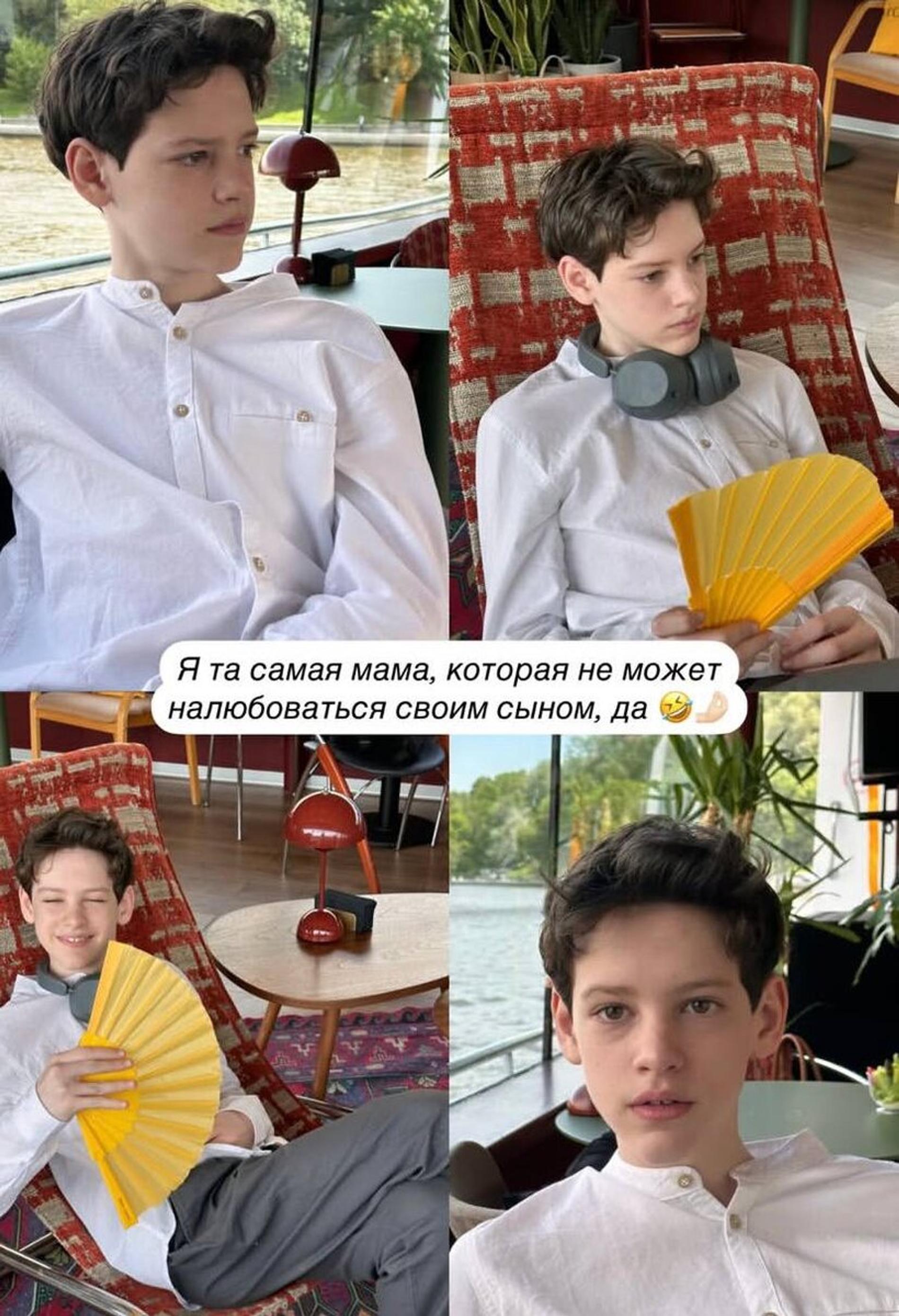 Сын Лянки Грыу. Фото: соцсети