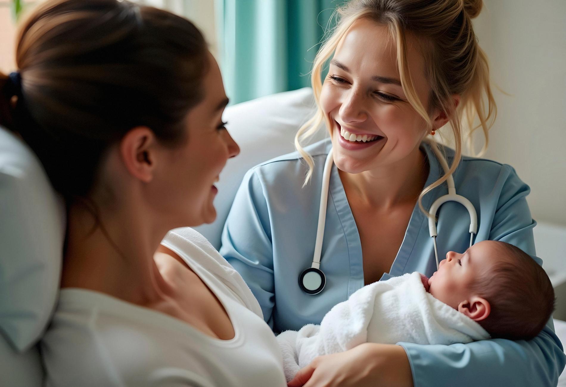 Грудное вскармливание новорожденных. Фото: freepik.com