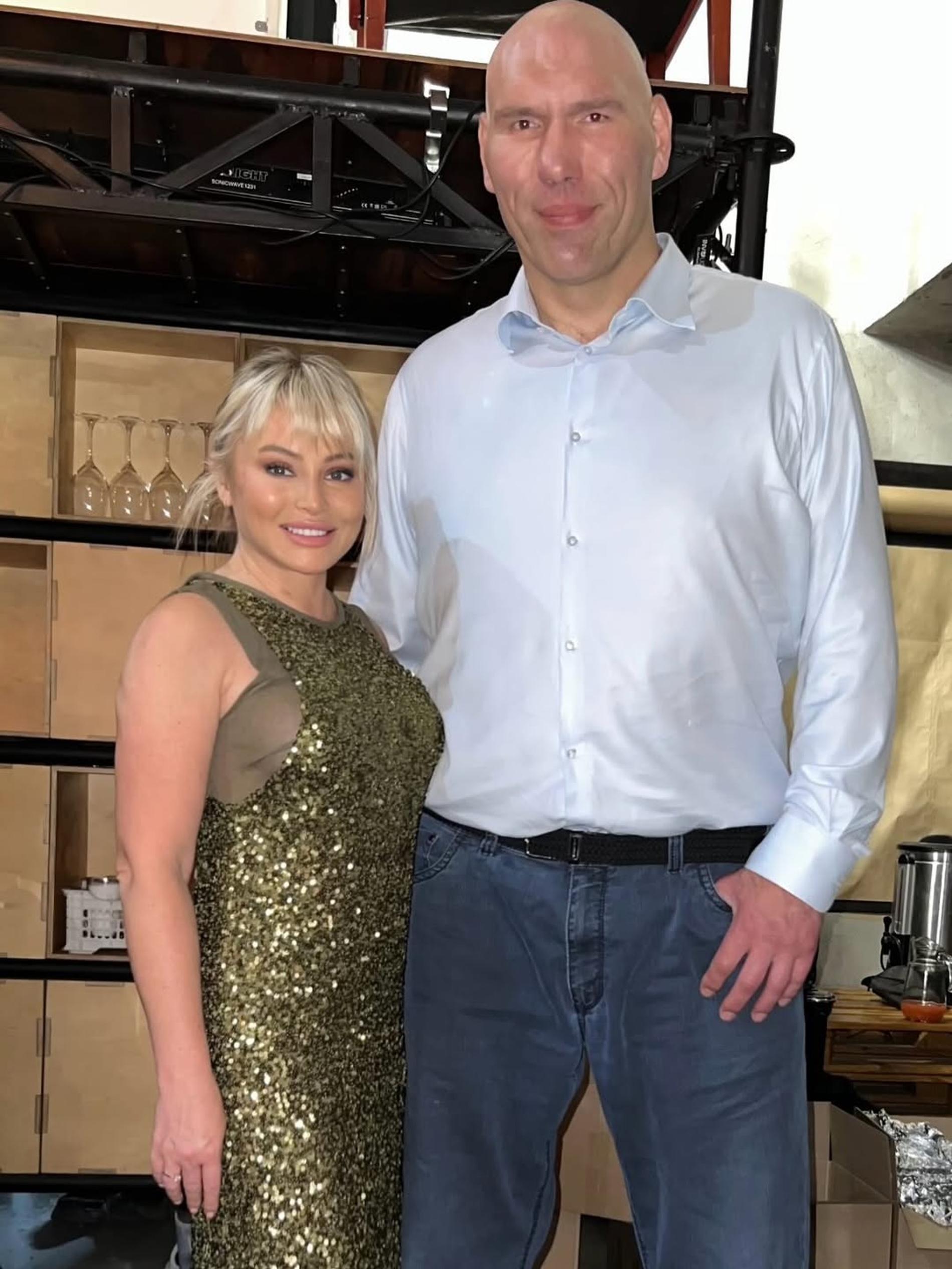 Дана Борисова и Николай Валуев. Фото: Инстаграм (запрещён в РФ) @danaborisova_official