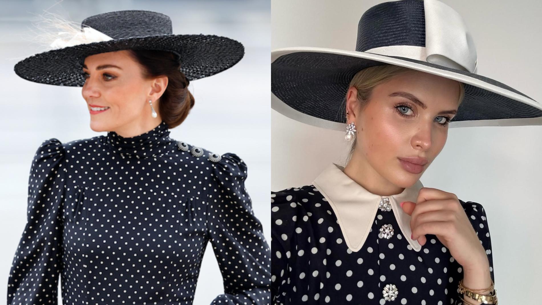 Кейт Миддлтон и Устинья Малинина. Фото: Getty Images / соцсети