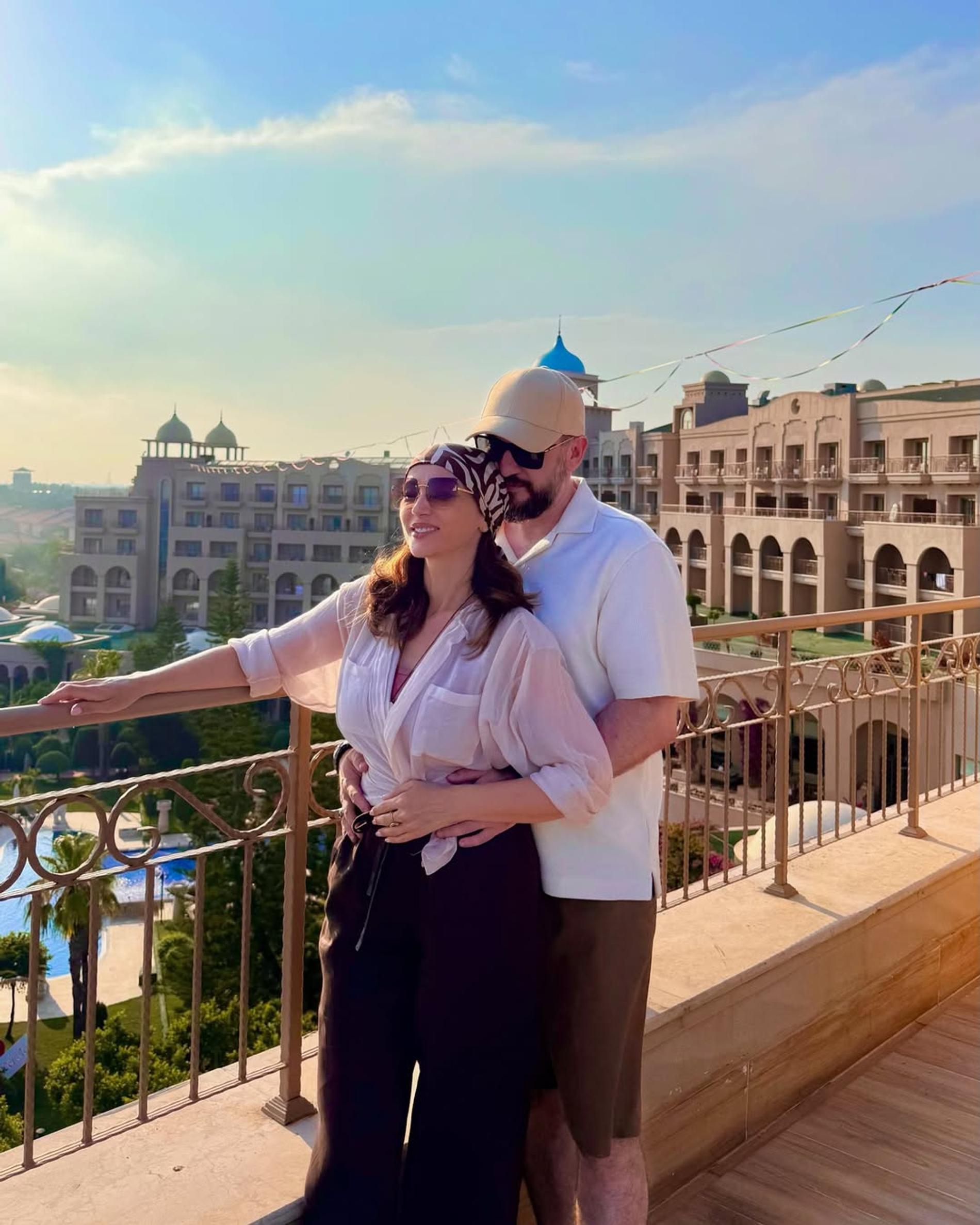 Анфиса Чехова и Александр Златопольский. Фото: Инстаграм* @achekhova