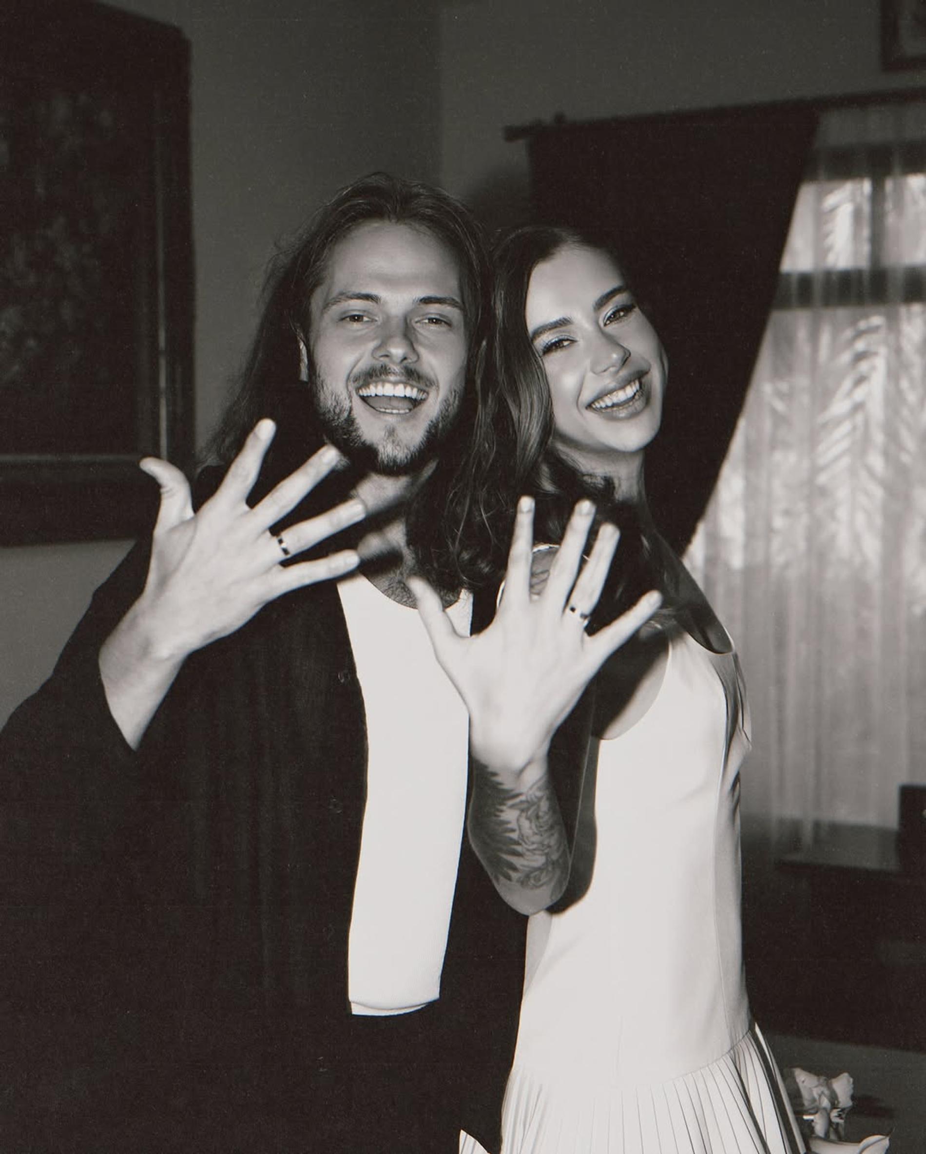 Саша Митрошина и Тимур Кошкаров. Фото: Инстаграм* @timur_koshkarov