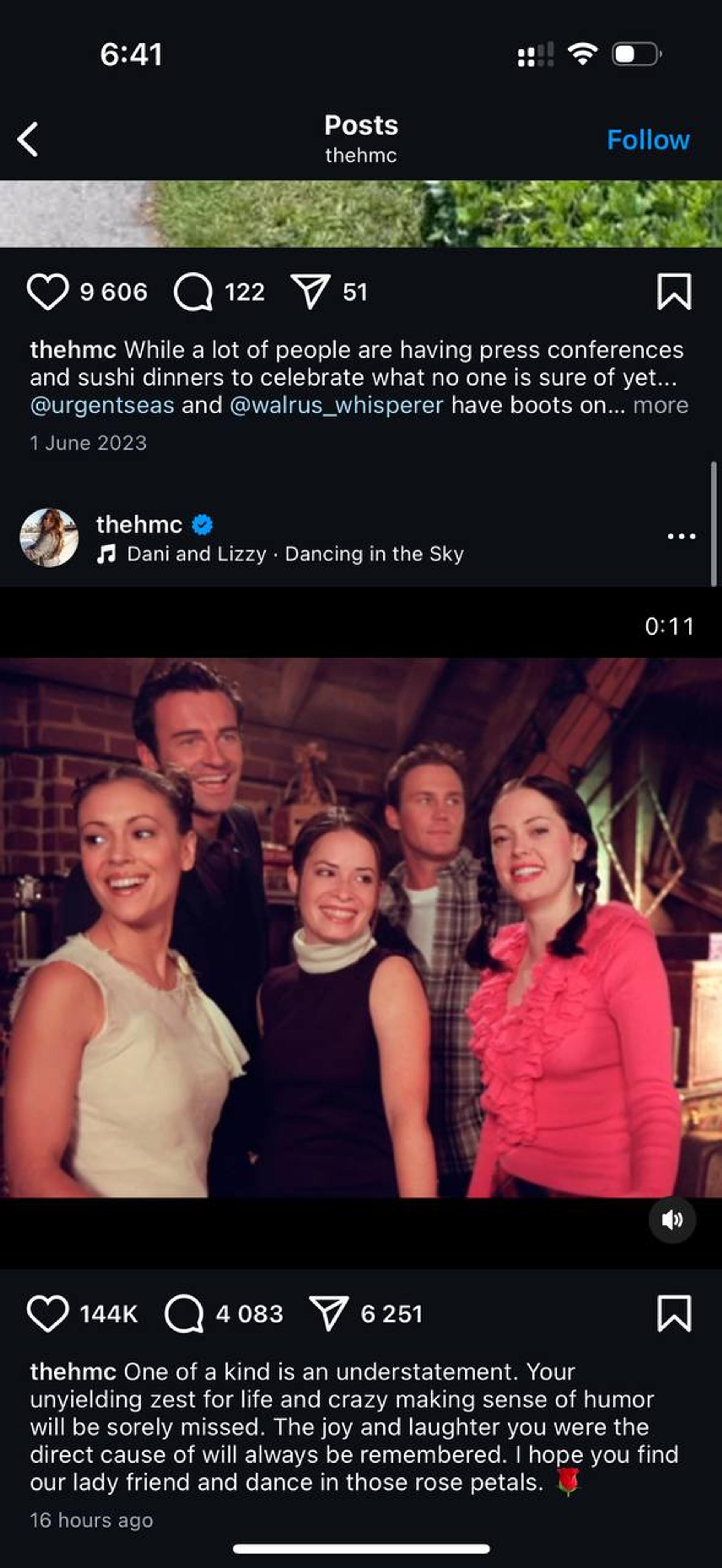 Скриншот из соцсетей