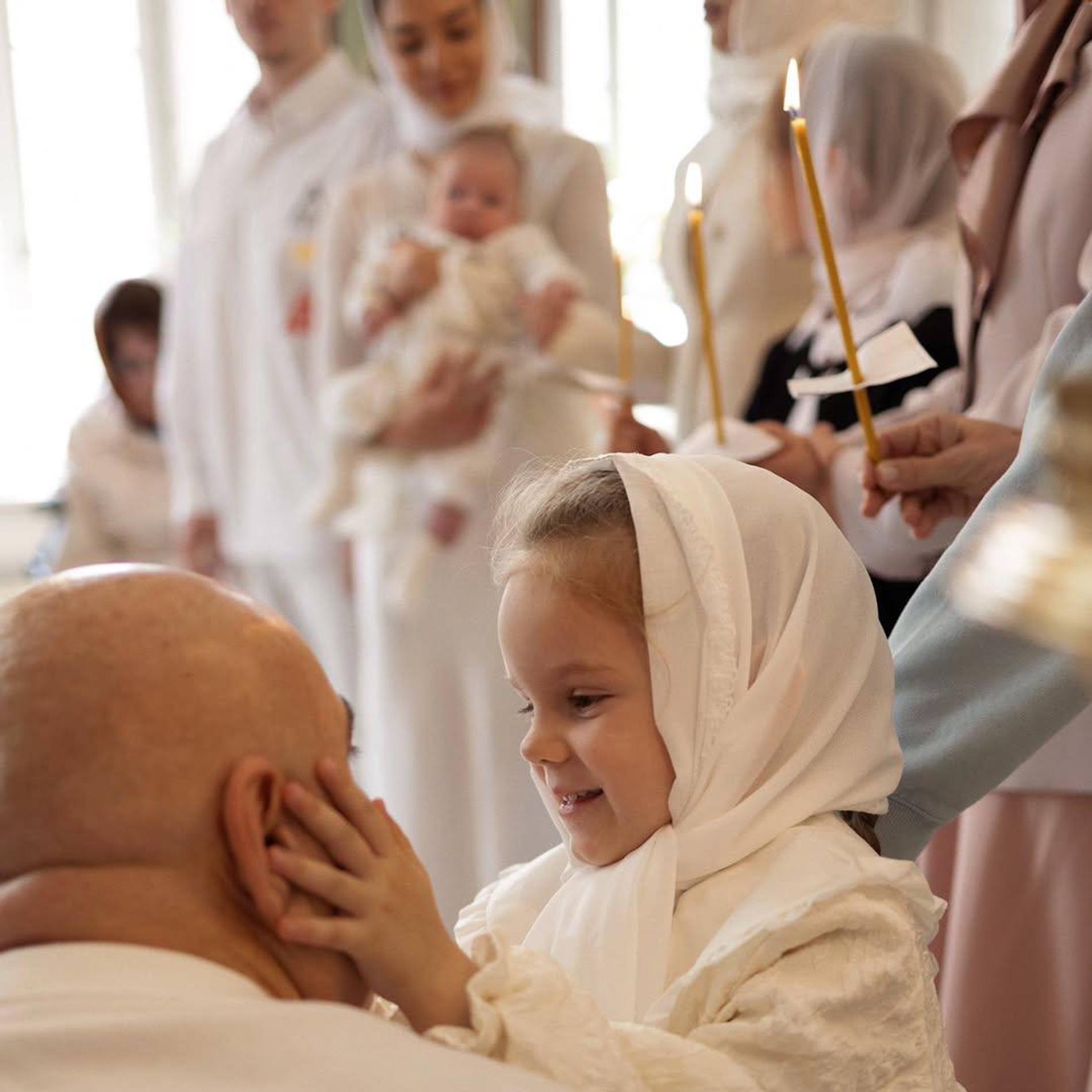 Внучка Валерии Селин с Иосифом Пригожиным. Фото: Телеграм @valeriyaofficial