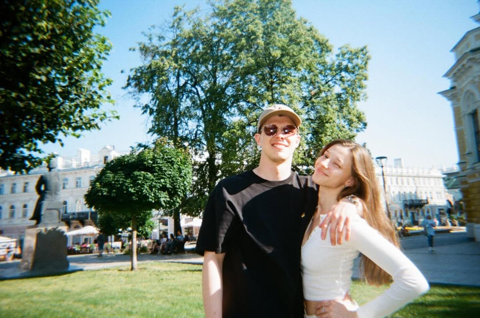 Григорий Верник и Полина Гухман. Фото: Инстаграм (запрещён в РФ) @gr_vernik