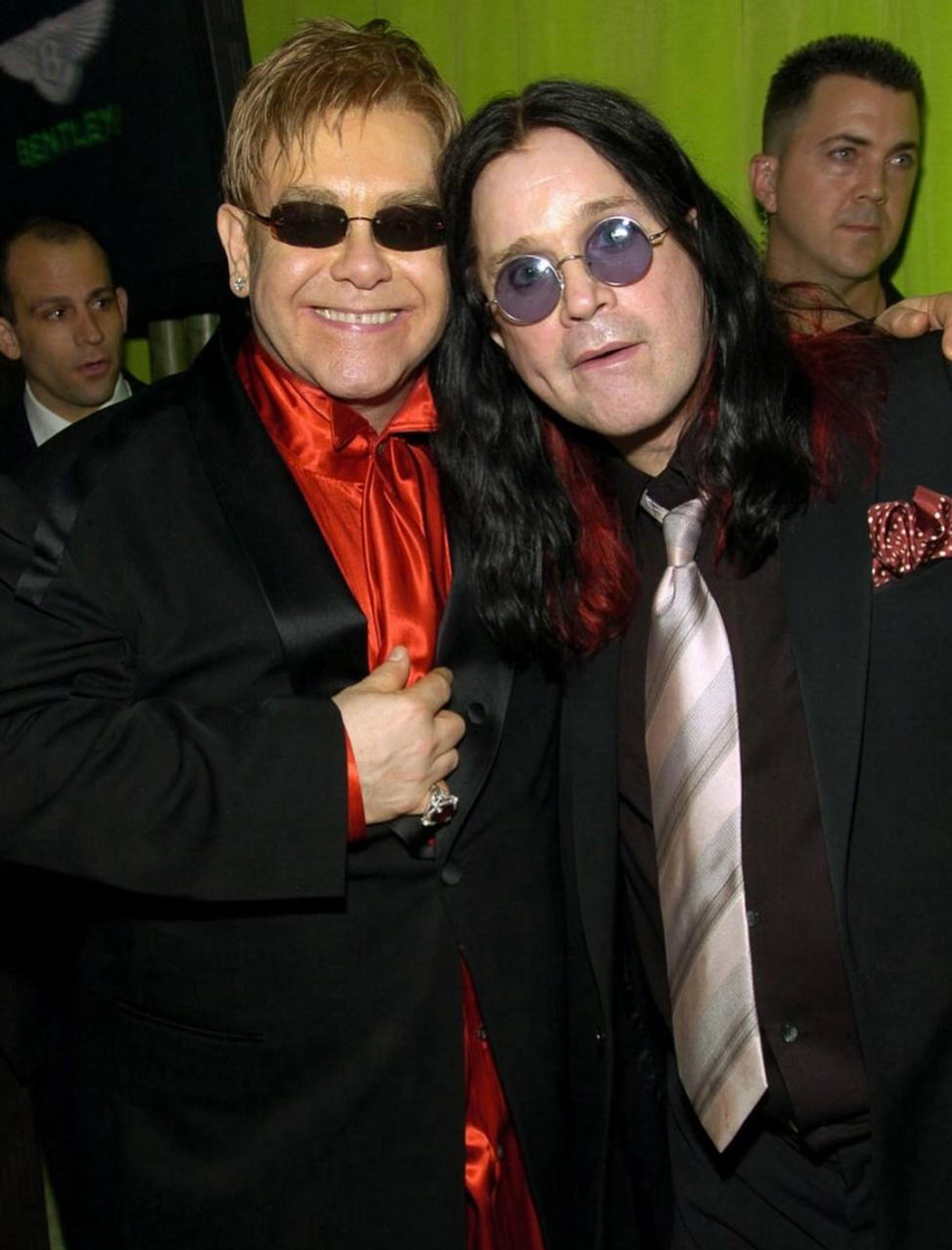 Элтон Джон и Оззи Осборн. Фото: Instagram (запрещён в РФ) @eltonjohn