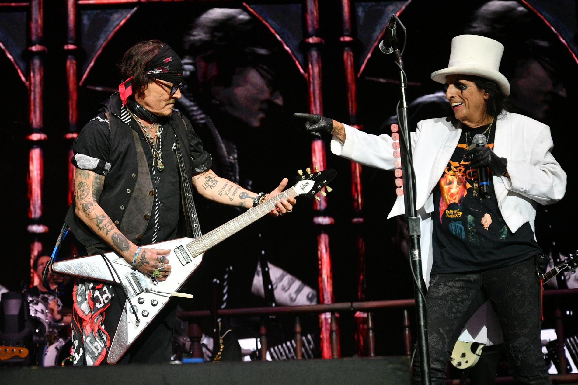 Джонни Депп и Элис Купер. Фото: Getty Images