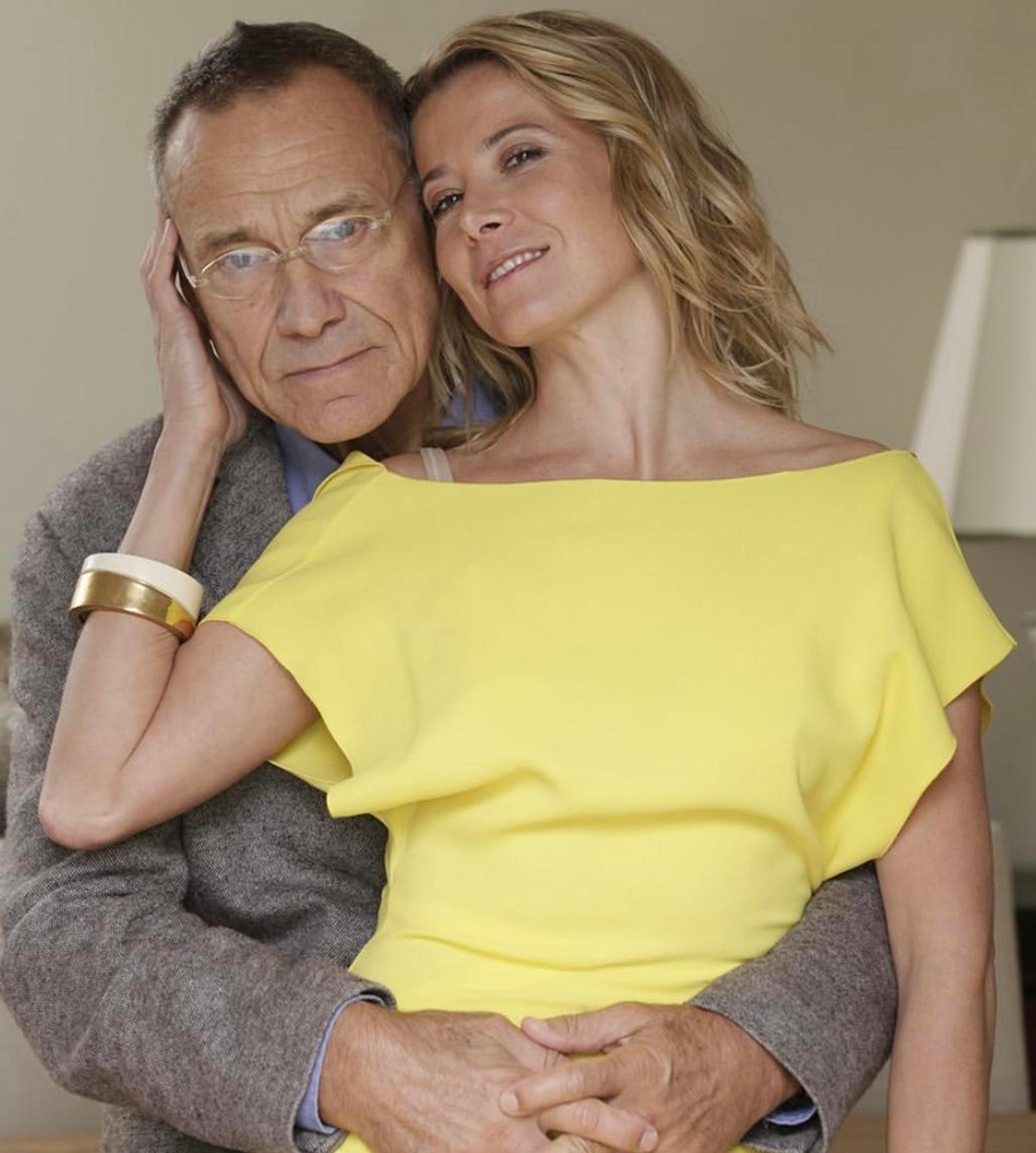 Юлия Высоцкая и Андрей Кончаловский. Фото: Инстаграм @juliavysotskayaofficial (запрещён в РФ)