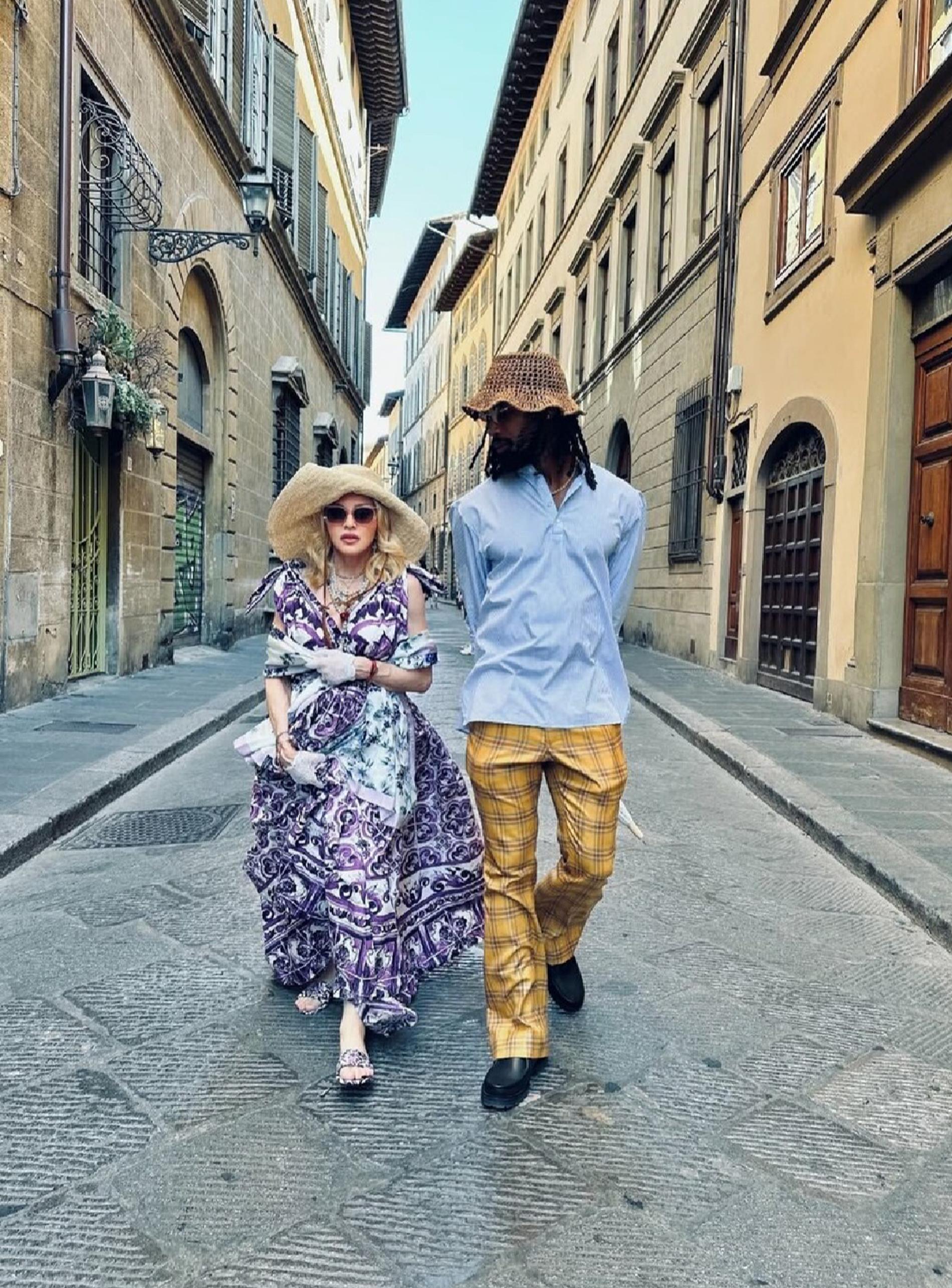 Мадонна с бойфрендом. Фото: Инстаграм (запрещён в РФ) @madonna