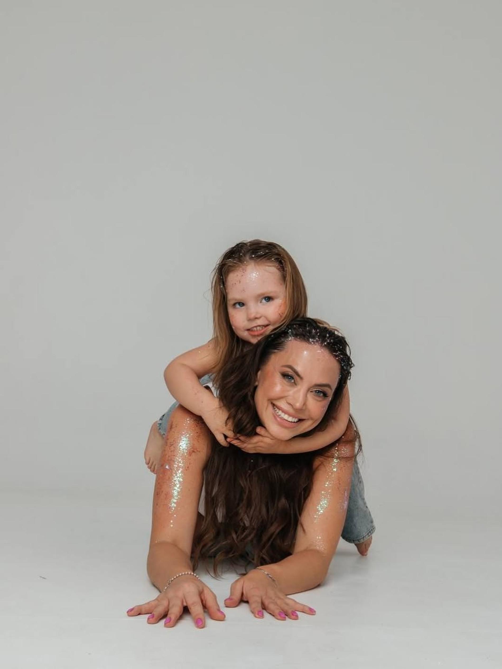 Наталья Фриске с дочерью. Фото: Инстаграм (запрещён в РФ) @friske_natalia