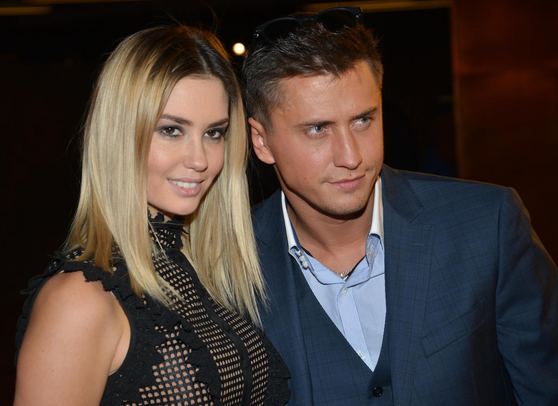 Павел Прилучный и Агата Муцениеце. Фото: Legion media