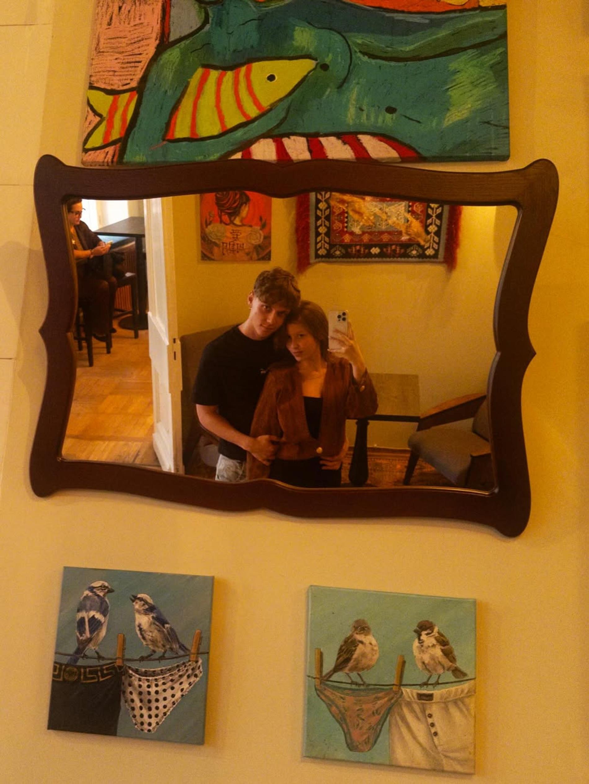 Анна Пересильд и Ваня Дмитриенко. Фото: Инстаграм (запрещен в РФ) @anka.peresild_