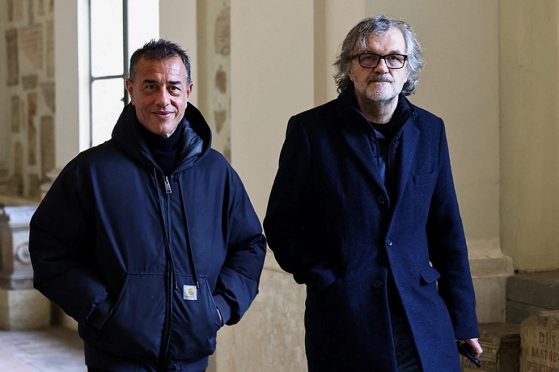 Маттео Гарроне и Эмир Кустурица. Фото: Matteo Minnella / Reuters)