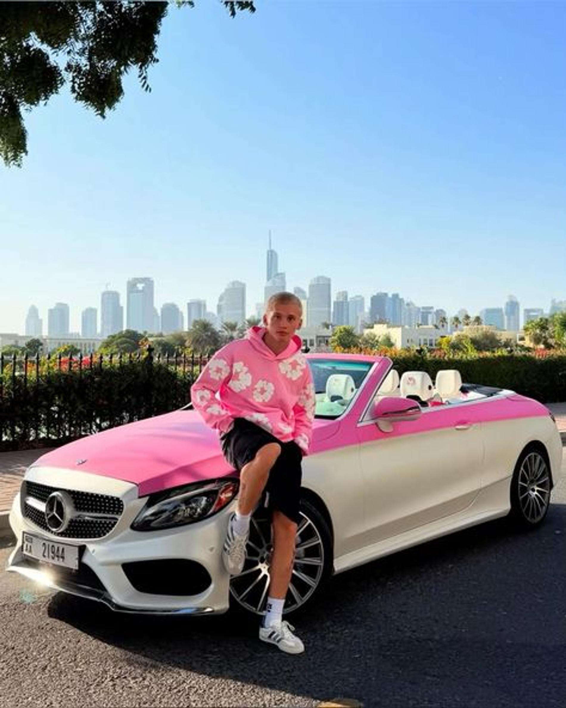 Даня Милохин. Фото: Telegram @milohin228