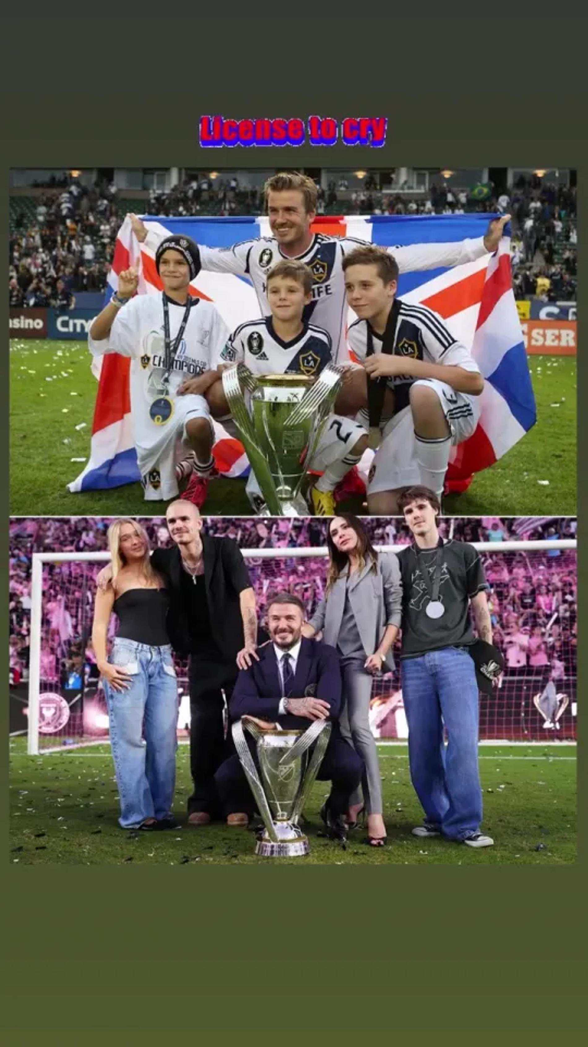 Фото: Инстаграм (запрещён в РФ) @davidbeckham