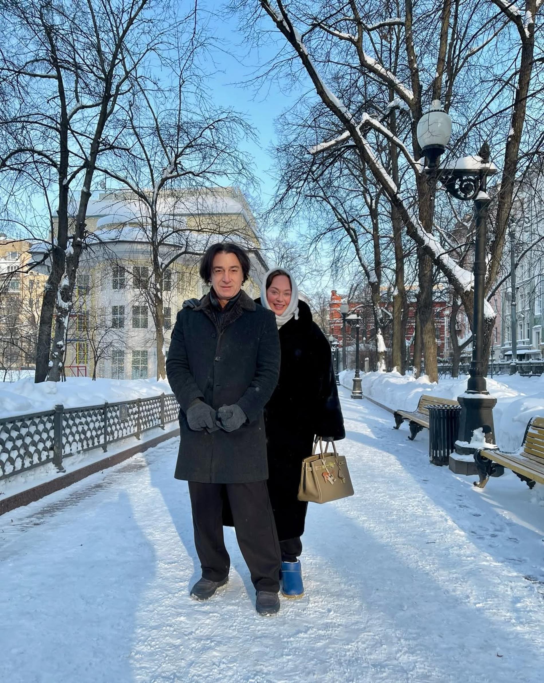 Эвклид Кюрдзидис и Лариса Гузеева. Фото: Инстаграм (запрещён в РФ) @_larisa_guzeeva_